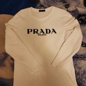 Mens Prada Long Sleeve Shirt